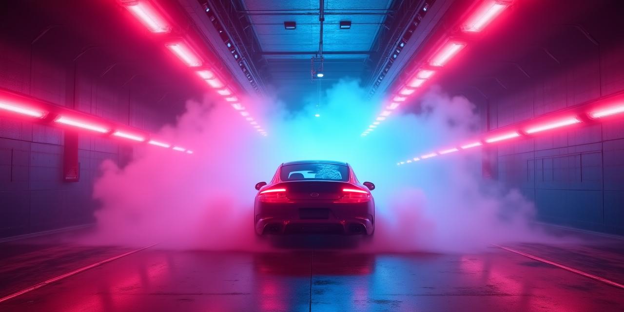 Luxe carwash interieur